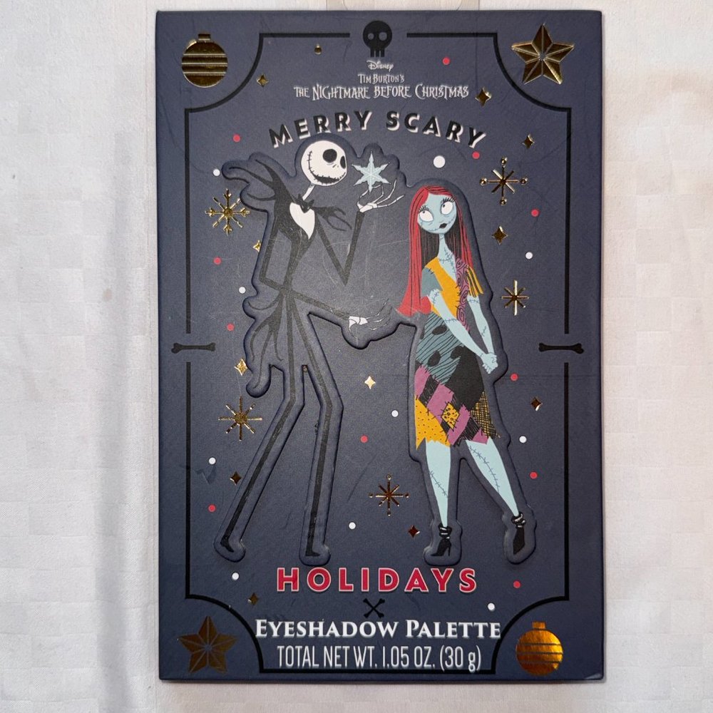 Disney Tim Burton Nightmare Before Christmas Eyeshadow Palette - New!